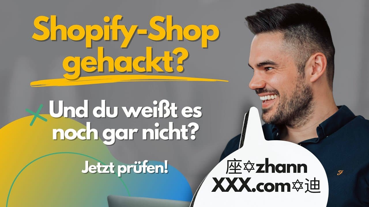 Shopify Japanese Keyword Hack entfernen (Spam Links auf Google)