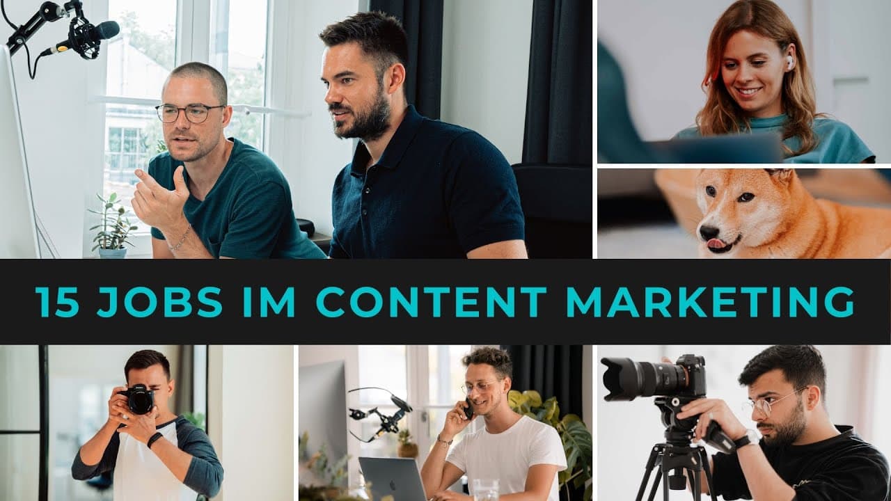 15 Jobs im Content-Marketing – So baust du dir ein starkes Team